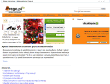 Tablet Screenshot of prego.pl